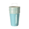 Paper Dreams Pastellblaue Tassen 200 ml | 8 Stück Paper Dreams Pastellblaue Tassen 200 ml | 8 Stück