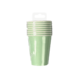 Paper Dreams Green Pastel Cups 200ml | 8 pieces