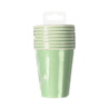 Paper Dreams Green Pastel Cups 200ml | 8 pieces Paper Dreams Green Pastel Cups 200ml | 8 pieces
