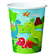 WeFiesta Dinosaurierbecher 210 ml | 8 Stück