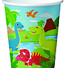 WeFiesta Dinosaurus Bekers 210ml | 8 stuks WeFiesta Dinosaurus Bekers 210ml | 8 stuks