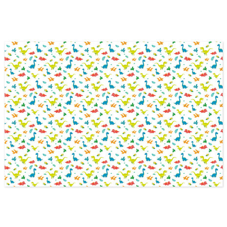 WeFiesta Dinosaur Tablecloth 120x180cm | per piece
