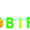 WeFiesta Guirlande de lettres dinosaures « Joyeux anniversaire » 160 cm | à l'unité WeFiesta Guirlande de lettres dinosaures « Joyeux anniversaire » 160 cm | à l'unité