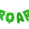 WeFiesta Guirlande de ballons lettres « Rugissement de dinosaure » en aluminium, 41 cm | par lot WeFiesta Guirlande de ballons lettres « Rugissement de dinosaure » en aluminium, 41 cm | par lot