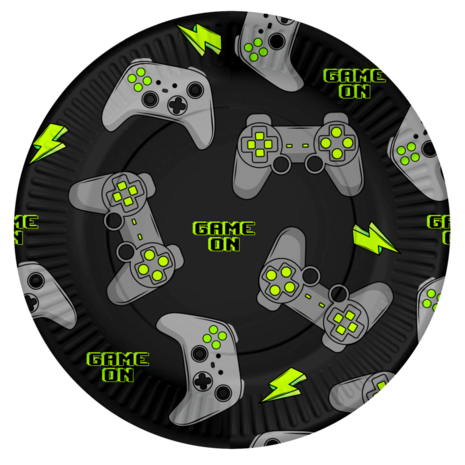 WeFiesta Plateaux de jeu 23 cm | 8 pièces
