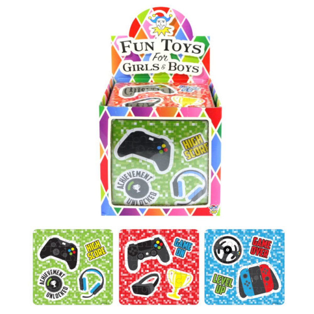 Henbrandt Puzzle Gamer 13x13cm | 12 pièces