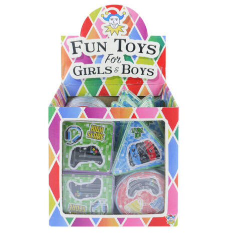 Henbrandt Gamer Geduld Spelletjes 6cm | 12 stuks Henbrandt Gamer Geduld Spelletjes 6cm | 12 stuks