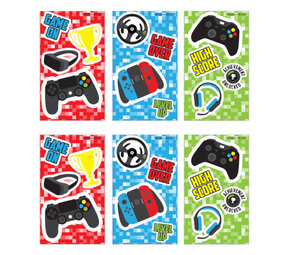 Henbrandt Gamer Notitieboekje 5,5x9cm | 12 stuks Henbrandt Gamer Notitieboekje 5,5x9cm | 12 stuks