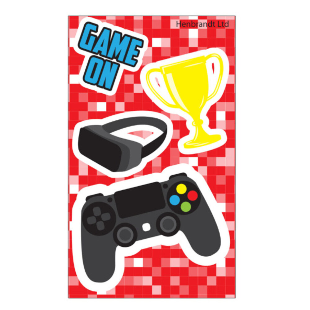Henbrandt Gamer Notitieboekje 5,5x9cm | 12 stuks Henbrandt Gamer Notitieboekje 5,5x9cm | 12 stuks