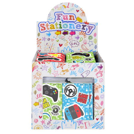 Henbrandt Gamer Notebook 5.5x9cm | 12 pieces