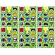 Henbrandt Planche d'autocollants pour gamers 12x10cm | 12 feuilles