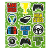 Henbrandt Gamer-Stickerbogen 12x10cm | 12 Bögen Henbrandt Gamer-Stickerbogen 12x10cm | 12 Bögen