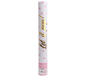 Amscan Pinker Konfetti-Shooter 40 cm | pro Stück