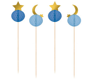 WeFiesta Eid Ramadan Cocktail Prikkers 17cm | 10 stuks WeFiesta Eid Ramadan Cocktail Prikkers 17cm | 10 stuks