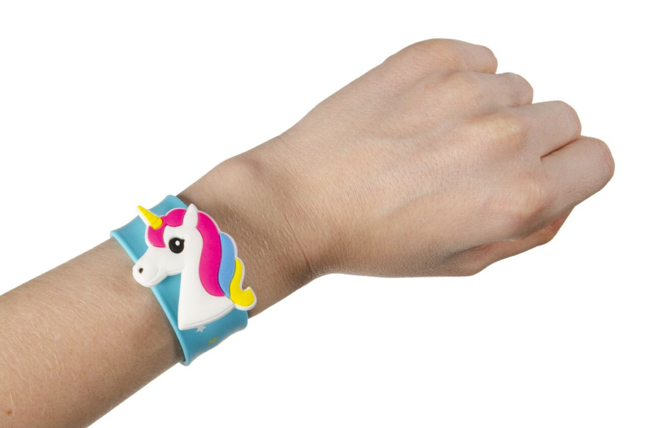 LG Imports Bracelet licorne à pression 22 cm | 6 pièces