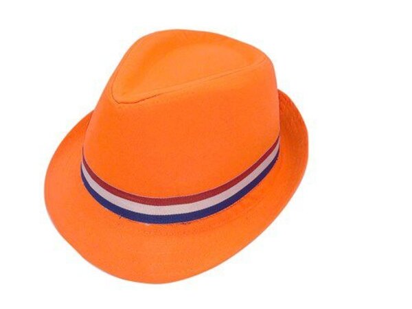 Haza - Witbaard Orange Hat with Red-White-Blue band | per piece