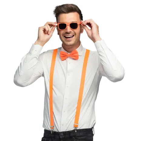Boland Ensemble d'accessoires orange | 3 pièces Boland Ensemble d'accessoires orange | 3 pièces