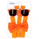Boland Orangefarbenes Accessoire-Set | 3-teilig