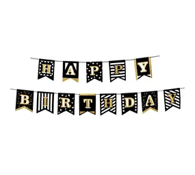 Boland Letterslinger Happy Birthday Party Time 2mtr | 2 stuks Boland Letterslinger Happy Birthday Party Time 2mtr | 2 stuks