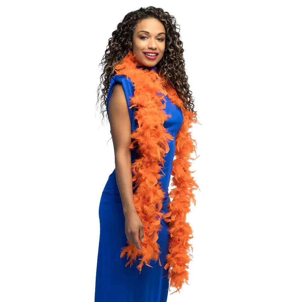 Boland Oranje Boa 180cm | per stuk Boland Oranje Boa 180cm | per stuk