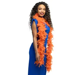 Boland Oranje Boa 180cm | per stuk Boland Oranje Boa 180cm | per stuk