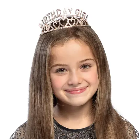 Boland Tiara Birthday Girl | per stuk Boland Tiara Birthday Girl | per stuk