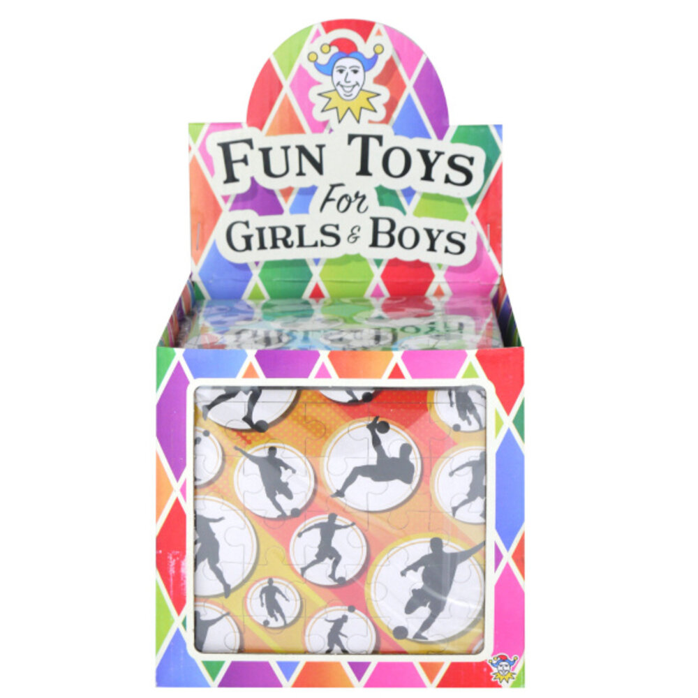 Henbrandt Voetbal Puzzel 13x13cm | 12 stuks Henbrandt Voetbal Puzzel 13x13cm | 12 stuks