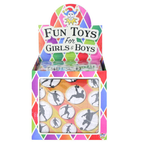 Henbrandt Voetbal Puzzel 13x13cm | 12 stuks Henbrandt Voetbal Puzzel 13x13cm | 12 stuks