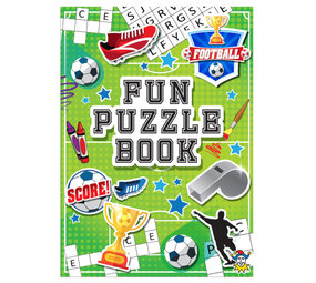 Henbrandt Fußball-Puzzleheft 14x10cm | 12 Teile