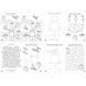 Henbrandt Lego-Puzzleheft 14 x 10 cm | 12 Teile