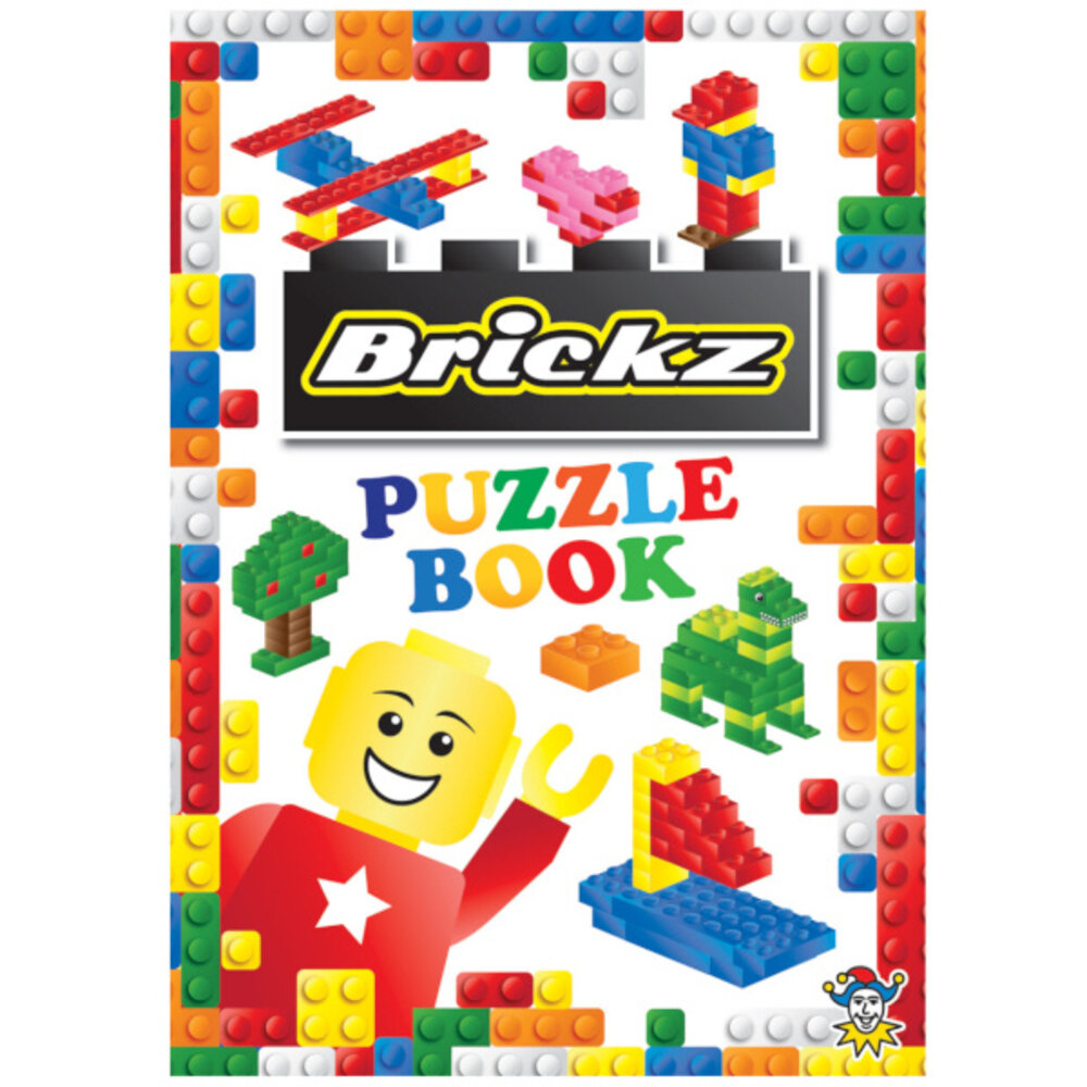 Henbrandt Lego Puzzel Boekje 14x10cm | 12 stuks Henbrandt Lego Puzzel Boekje 14x10cm | 12 stuks