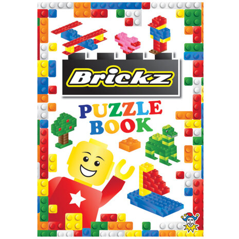 Henbrandt Lego Puzzel Boekje 14x10cm | 12 stuks Henbrandt Lego Puzzel Boekje 14x10cm | 12 stuks