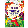 Henbrandt Livret de puzzles de dinosaures 14 x 10 cm | 12 pièces