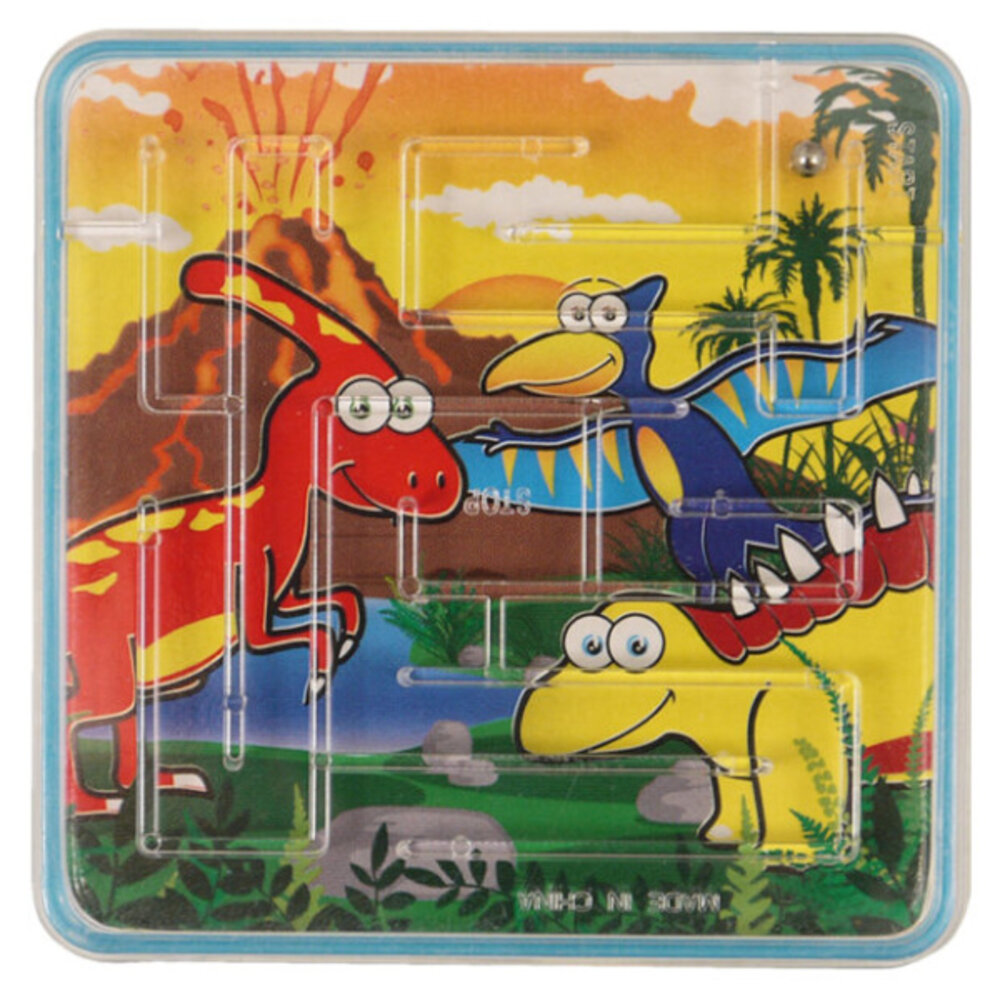 Henbrandt Jeux de patience dinosaures 6 cm | 12 pièces