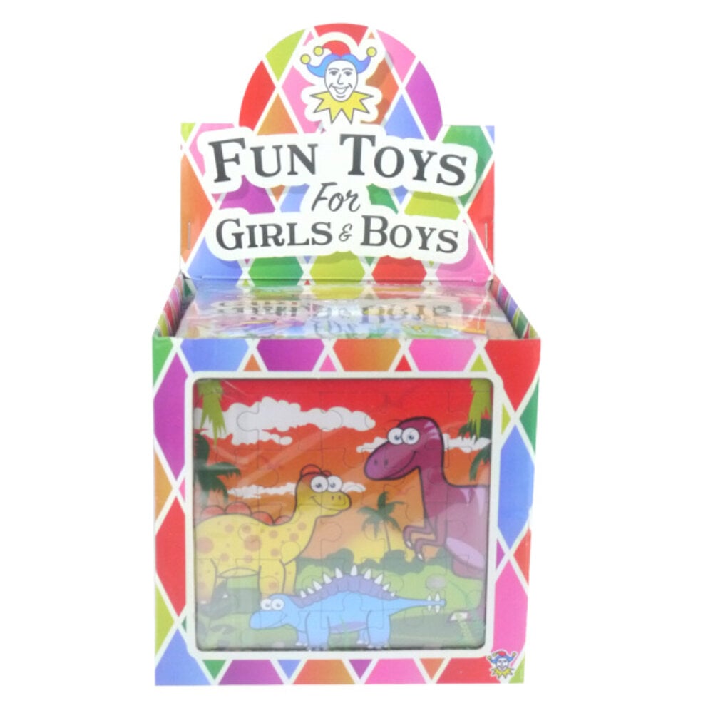 Henbrandt Dinosaurier-Puzzle 13x13cm | 12 Teile