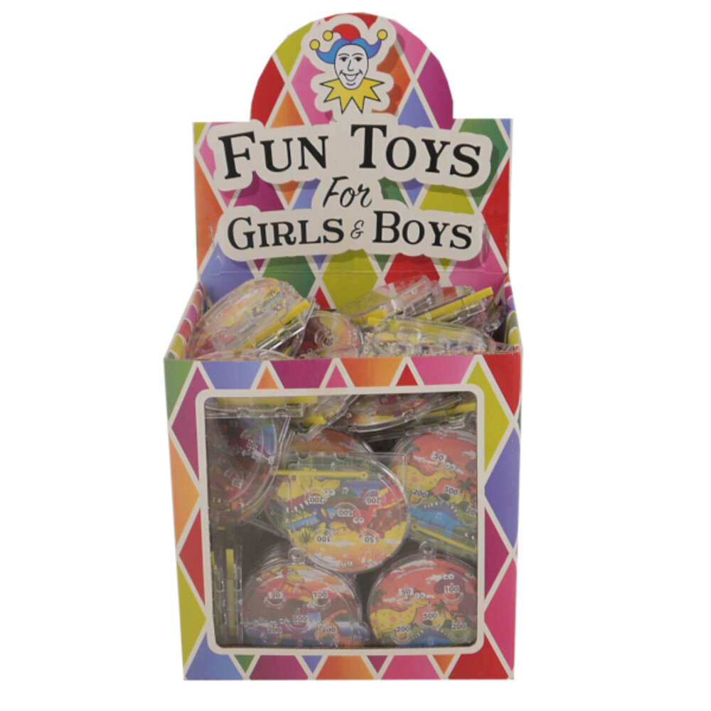 Henbrandt Dino Pinball Game 6cm | 12 pieces