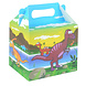 Henbrandt Dinosaurier-Gastgeschenkbox 14 x 9,5 x 12 cm | 12 Stück