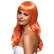 Boland Perruque orange à cheveux longs Boland Perruque orange à cheveux longs