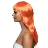 Boland Perruque orange à cheveux longs