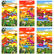 Henbrandt Dinosaurier-Notizbuch 5,5 x 9 cm | 12 Stück