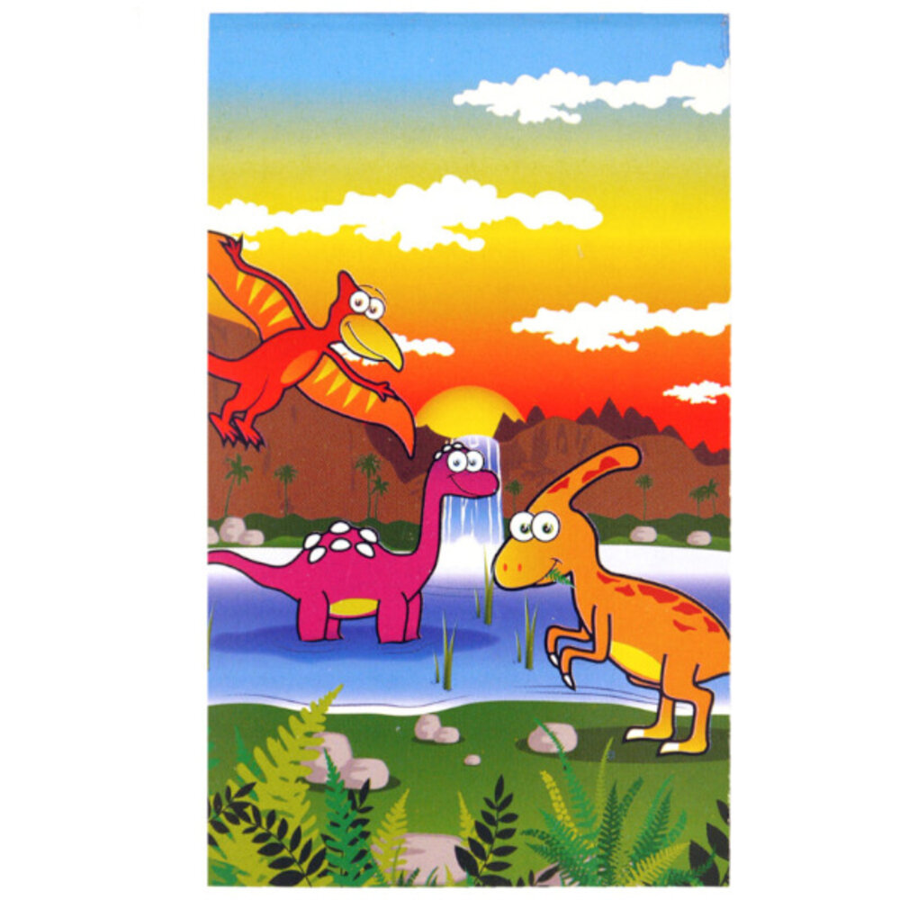 Henbrandt Dinosaurus Notitieboekje 5,5x9cm | 12 stuks Henbrandt Dinosaurus Notitieboekje 5,5x9cm | 12 stuks