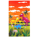Henbrandt Dinosaur Notebook 5.5x9cm | 12 pieces