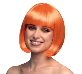 Boland Oranje Pruik Boblijn Boland Oranje Pruik Boblijn
