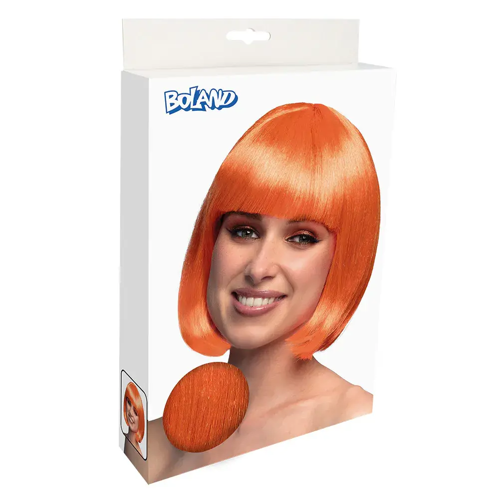 Boland Orange Bob-Perücke Boland Orange Bob-Perücke