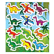 Henbrandt Planche d'autocollants dinosaures 12 x 10 cm | 12 feuilles