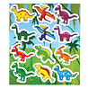 Henbrandt Planche d'autocollants dinosaures 12 x 10 cm | 12 feuilles Henbrandt Planche d'autocollants dinosaures 12 x 10 cm | 12 feuilles