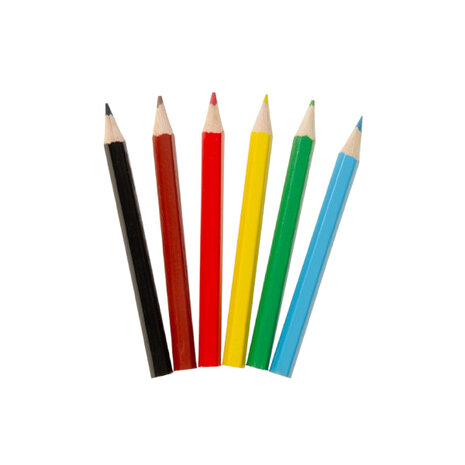 LG Imports Dinosaur Colored Pencils 9cm | 24 boxes