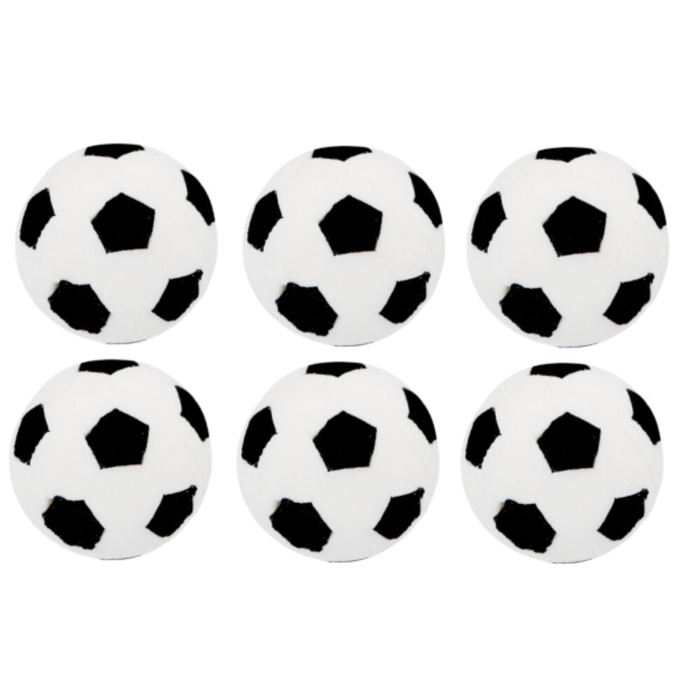 Henbrandt Fußball-Radiergummis 2,5 cm | 12 Stück