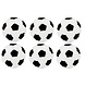 Henbrandt Fußball-Radiergummis 2,5 cm | 12 Stück