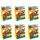 Henbrandt Sachets cadeaux dinosaures 16 x 22 x 8 cm | 12 pièces